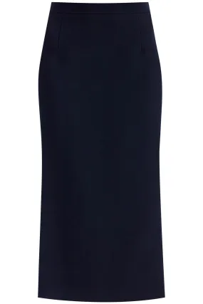 Alessandra Rich Virgin Wool Midi Skirt