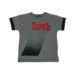 BRUH... Heather Grey Tee - Unisex for Boys and Girls