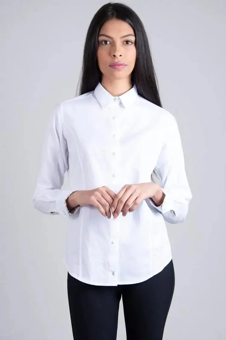 Classic White Oxford Cotton Shirt