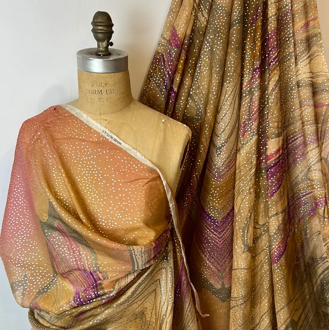 Desert sunset Silk Chiffon