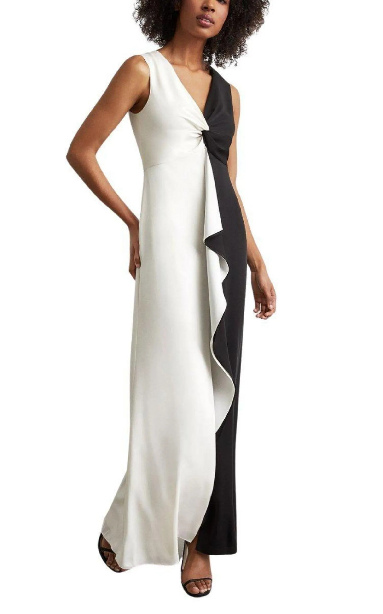 Draped Evening Gown