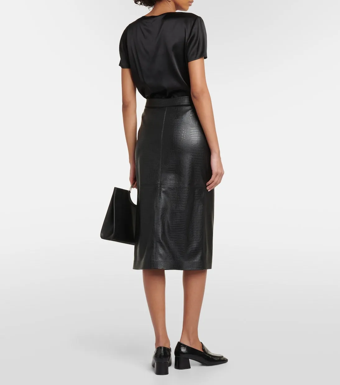 Ethel midi skirt Max Mara, black