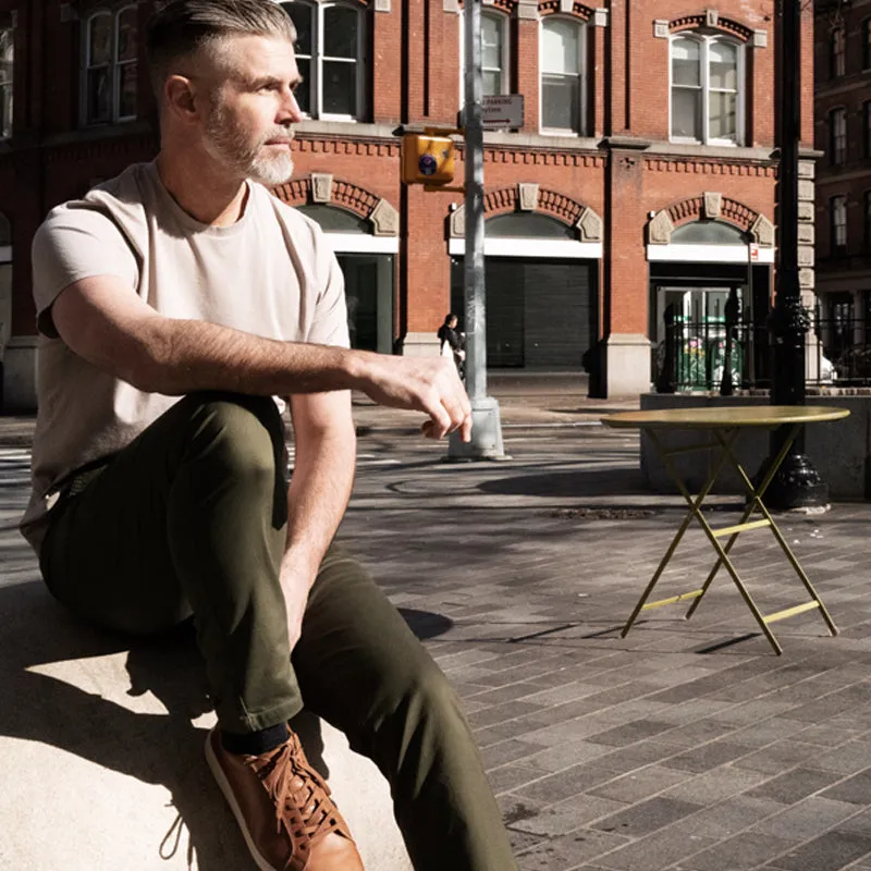 Feel Good Camo Olive Chinos