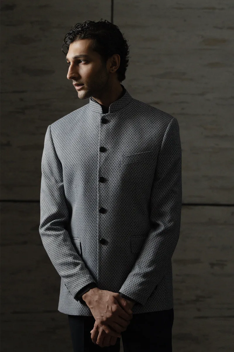 GREY TUXEDO PRINCE JACKETS