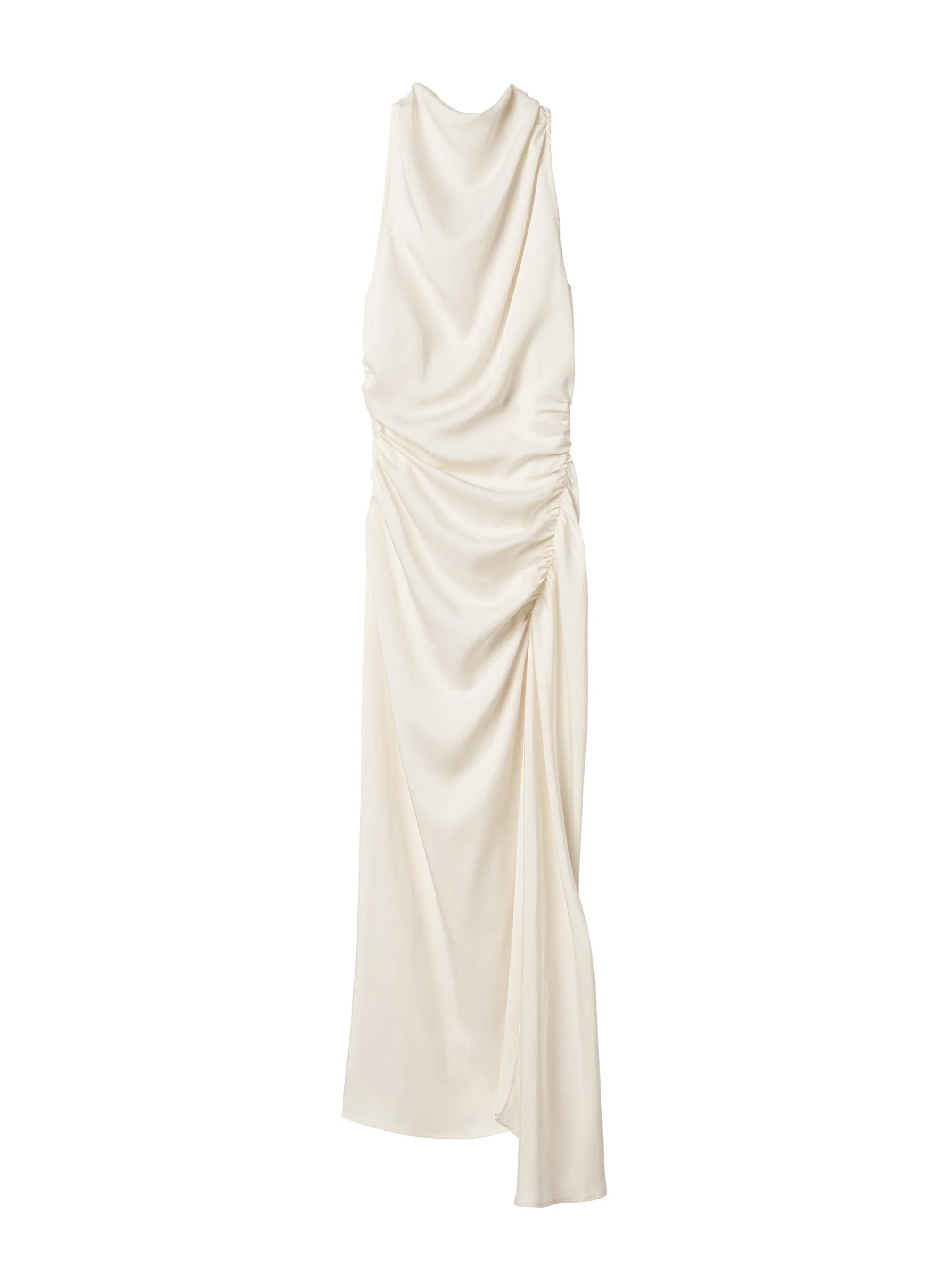 Inez Satin Midi Dress