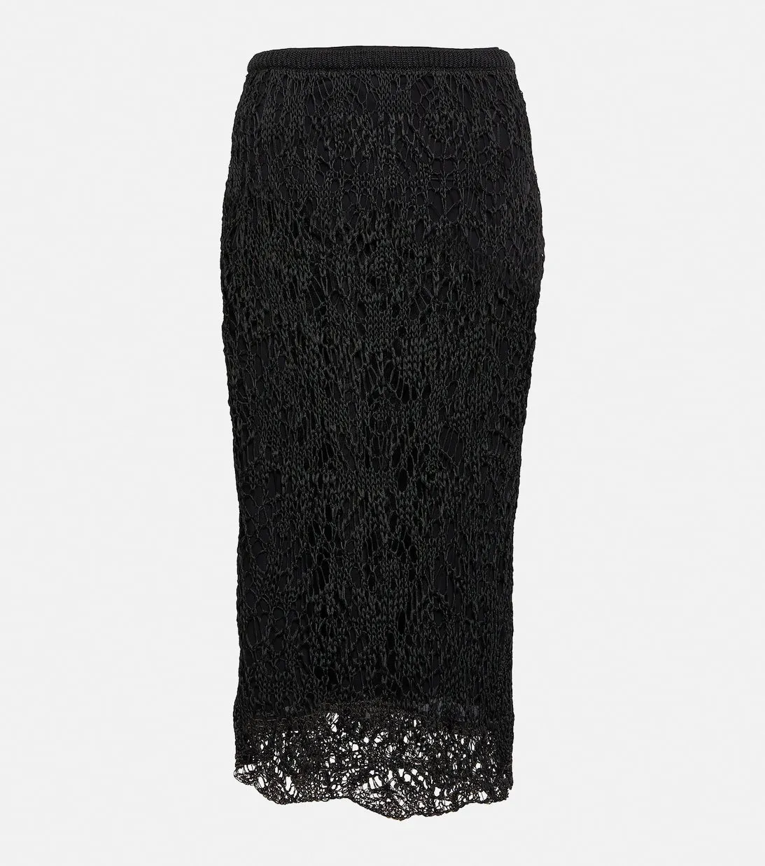 Knitted midi skirt TOM FORD, black