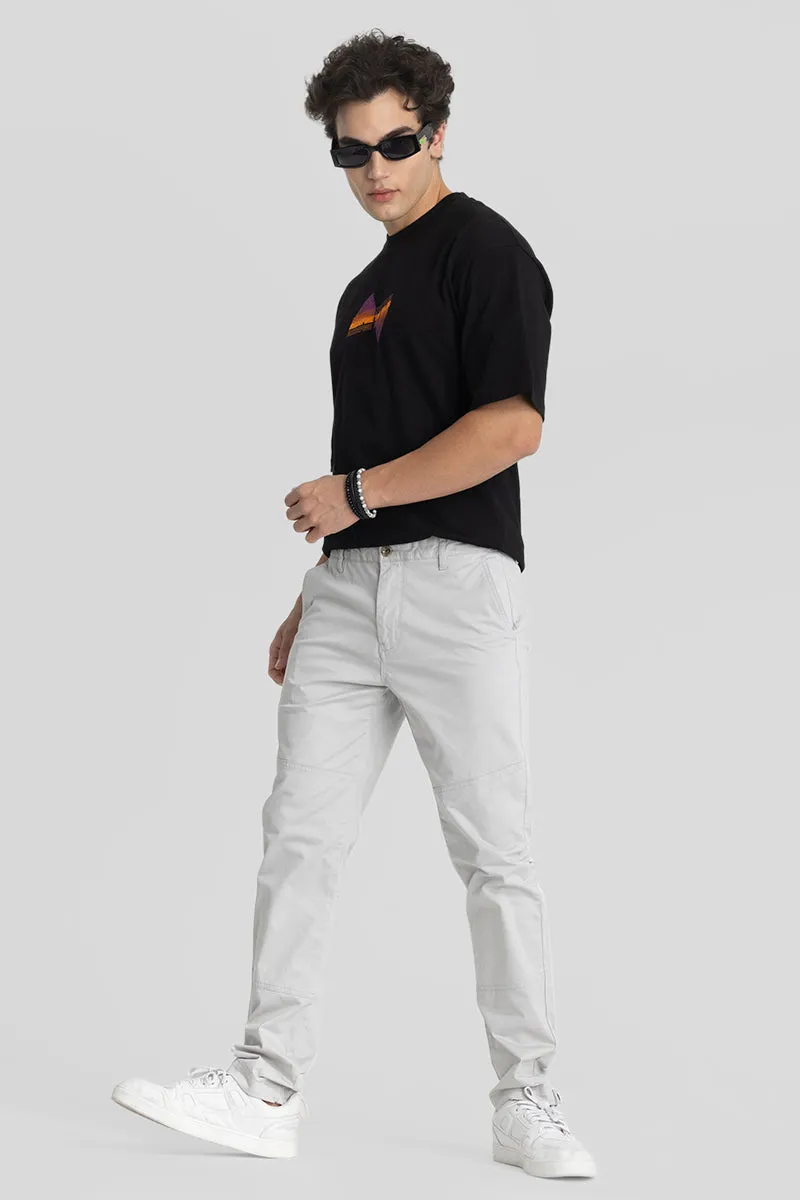 Light Grey Regular Fit Chinos