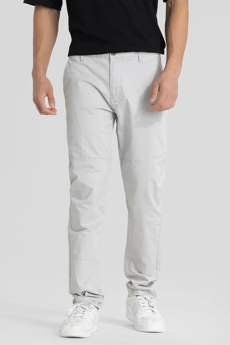 Light Grey Regular Fit Chinos