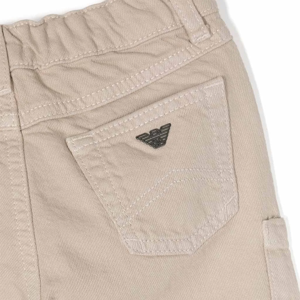 Logo Plaque Cotton Chinos