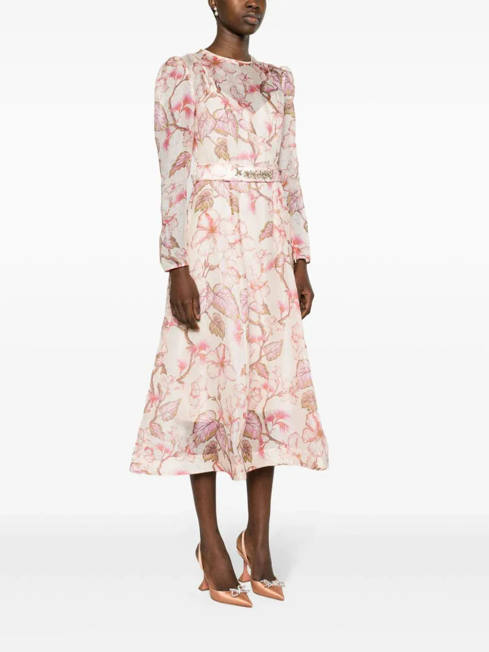 Matchmaker Floral Midi Dress