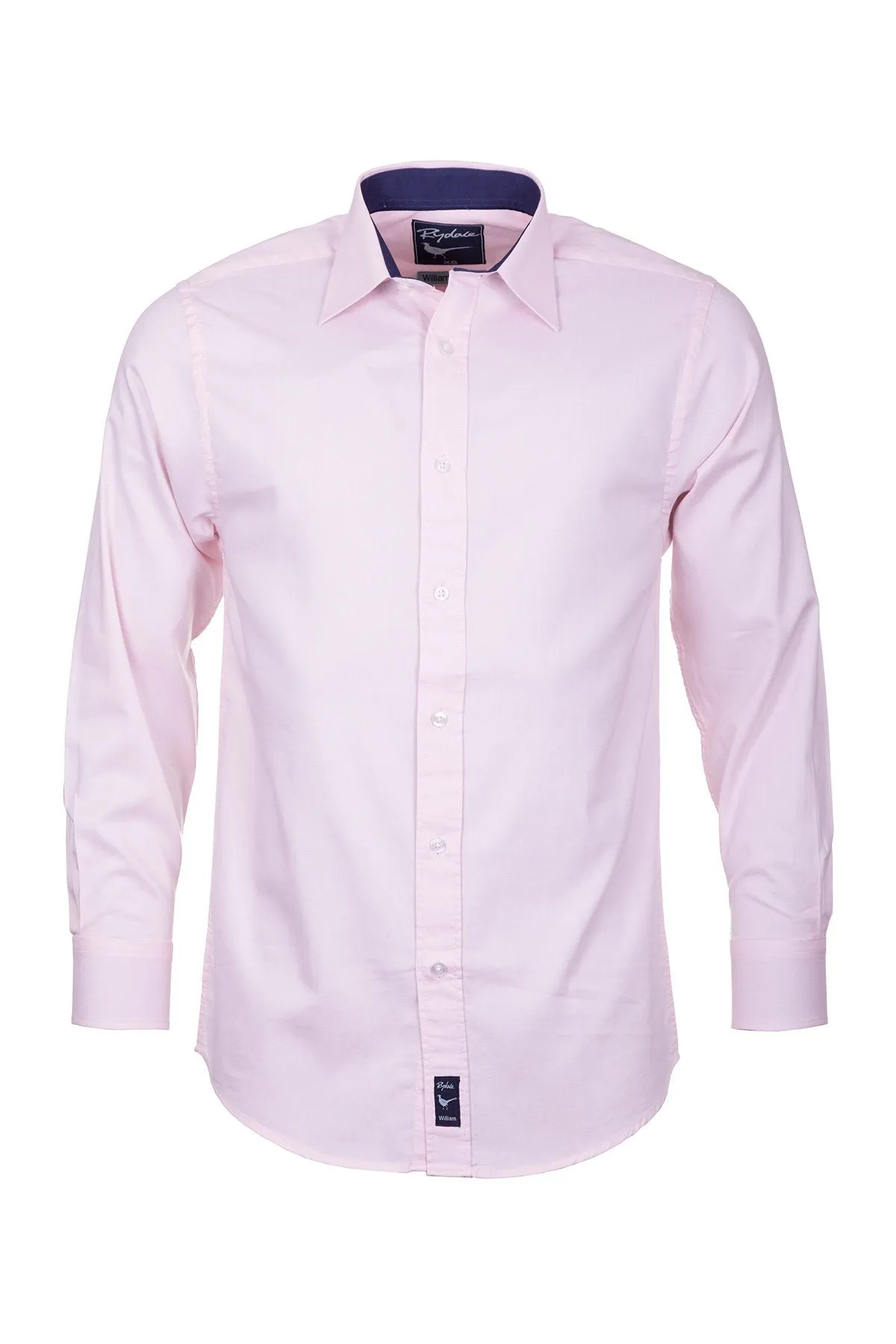 Men's Plain Oxford Cotton Shirt - William