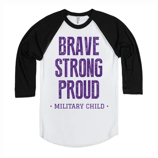 Military Kid Raglan