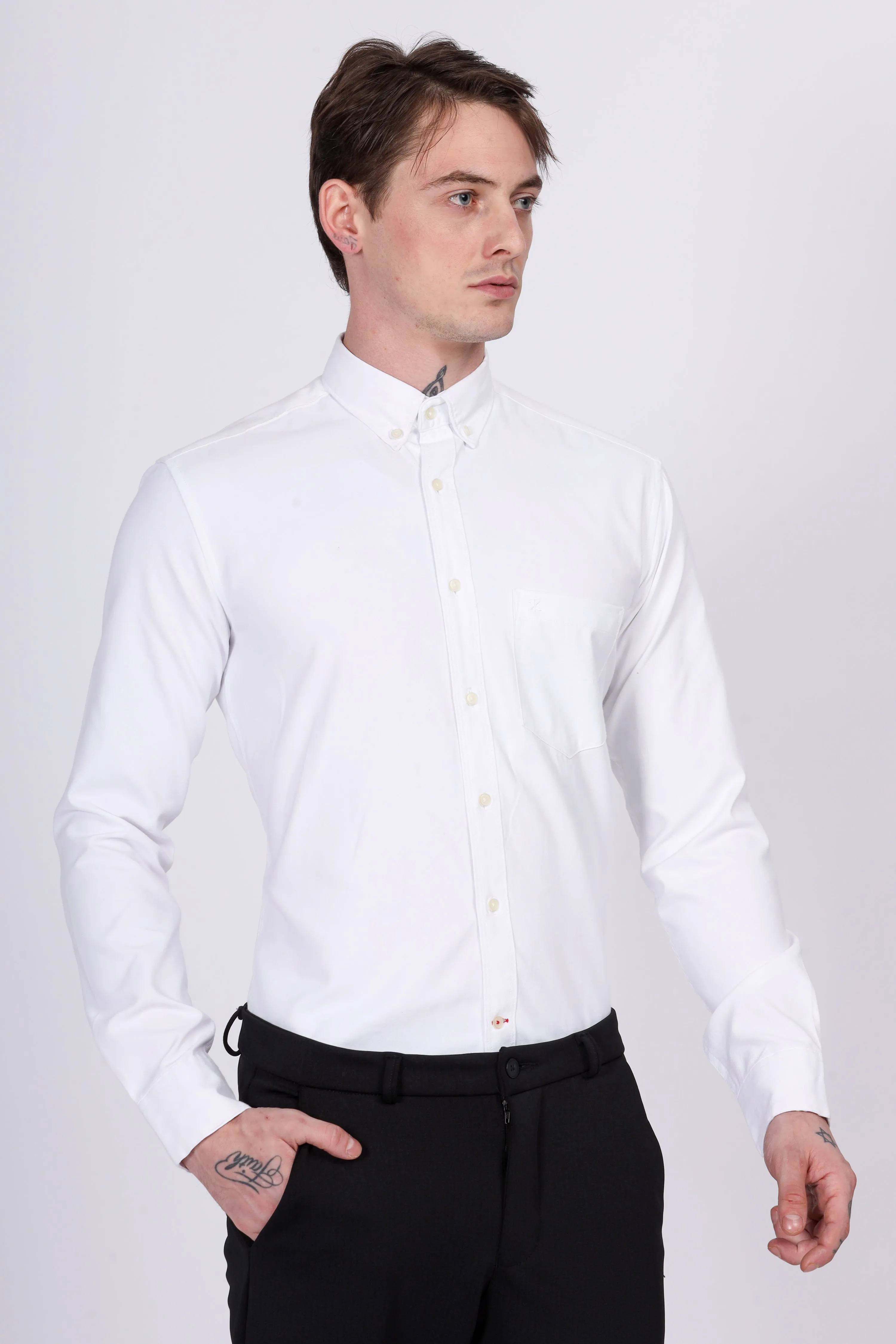 Oxford Formal White Shirt