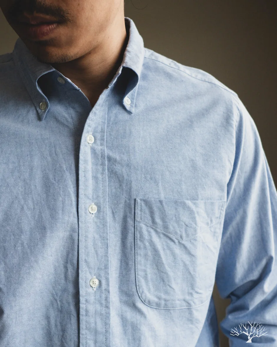 Oxford Standard Button Down Shirt - Light Blue