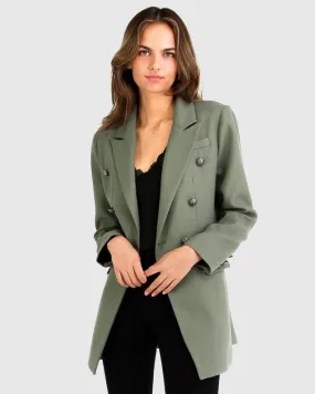 Princess Polina Textured Weave Blazer