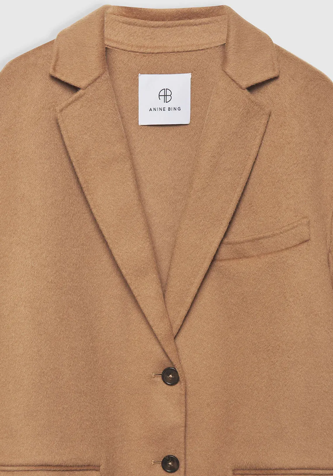 QUINN BLAZER CAMEL