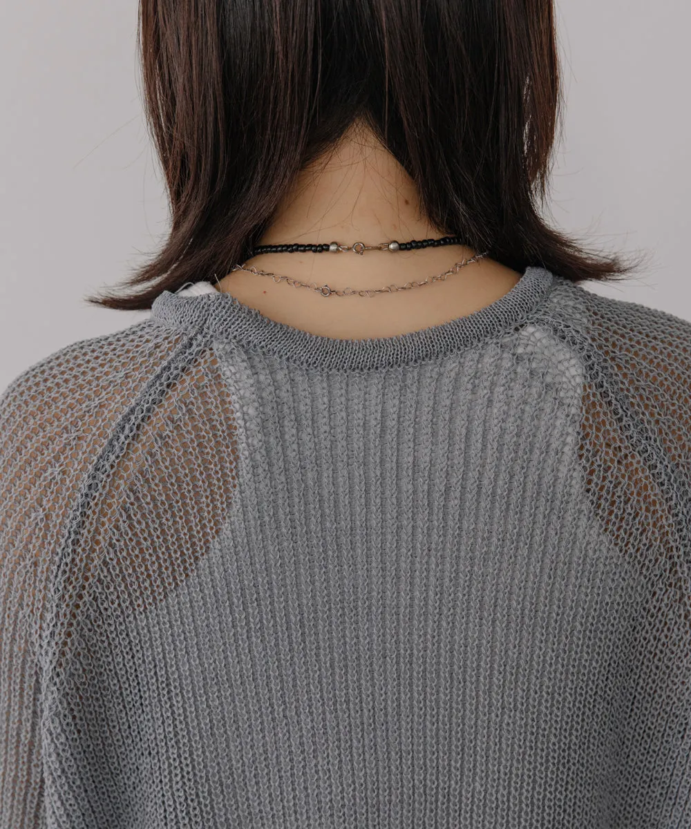 raglan lowgauge knit