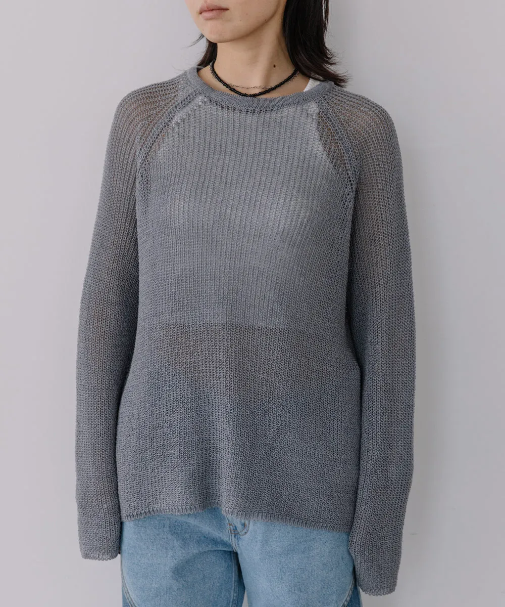 raglan lowgauge knit