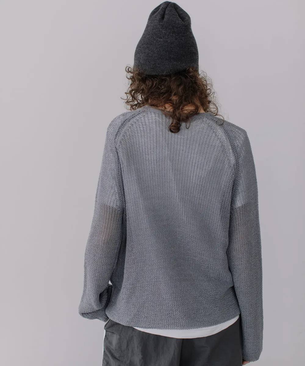 raglan lowgauge knit