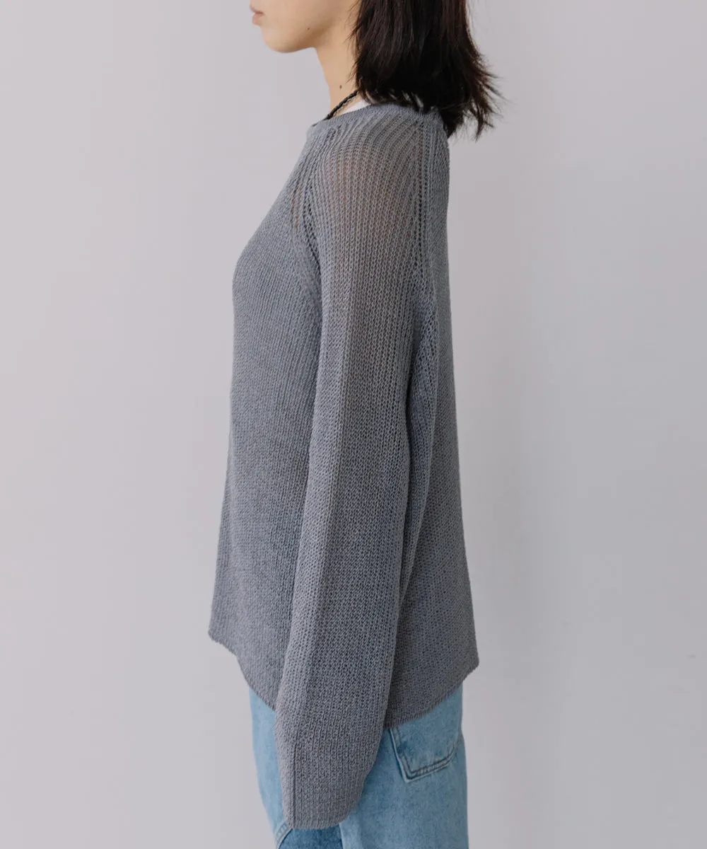 raglan lowgauge knit