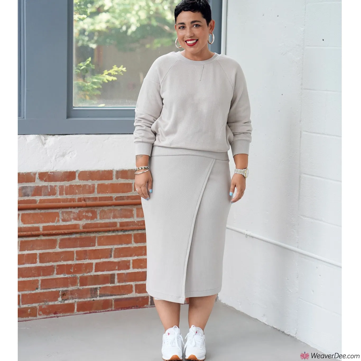 Simplicity Pattern S9450 Misses' Knit Tops & Skirts