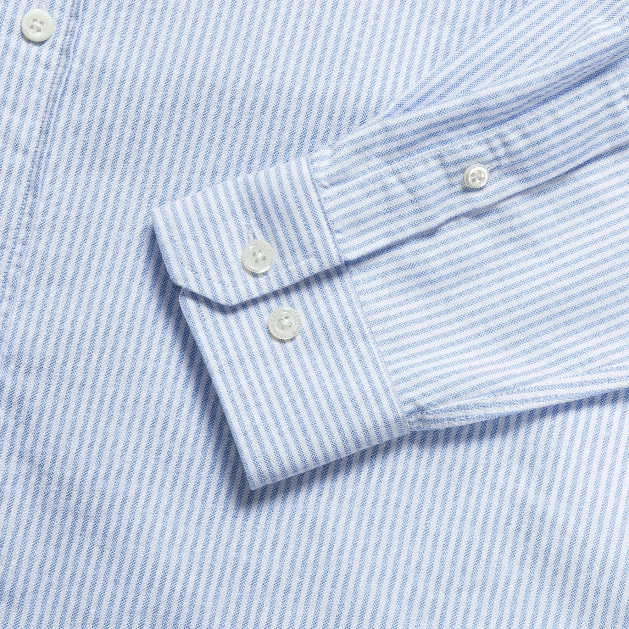 Standard Oxford BD Shirt - Pale Blue Stripe