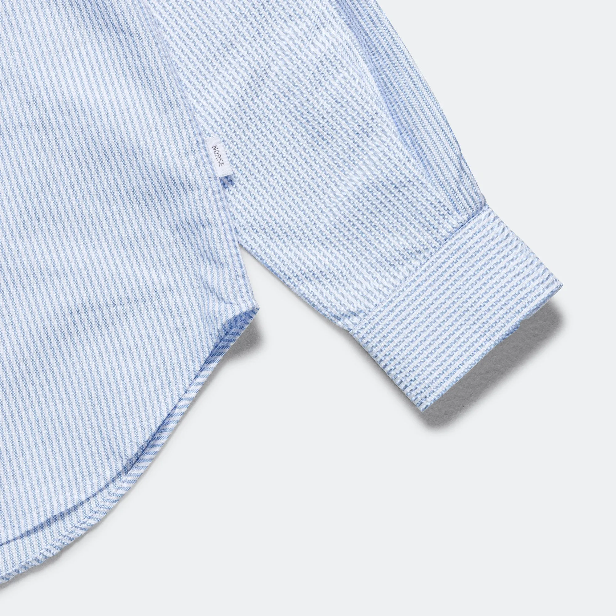 Standard Oxford BD Shirt - Pale Blue Stripe