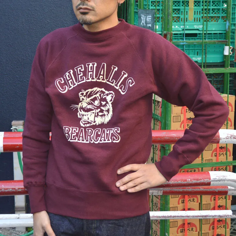 WARE HOUSE "409 CHEHALIS"  Raglan Sweatshirt